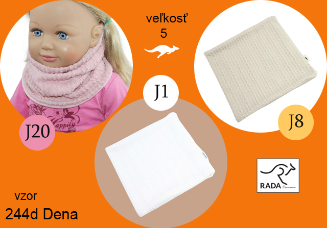 244d Dena vzor 5 veľkosť