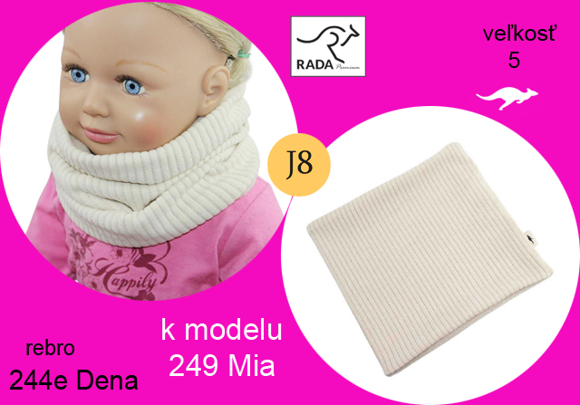 244e Dena rebro 5 veľkosť J8