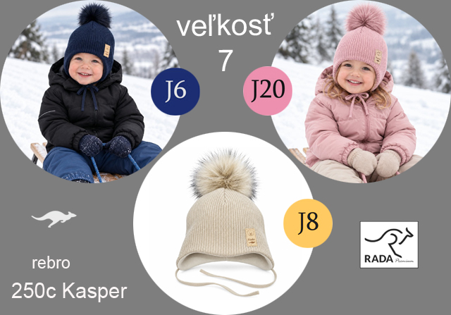 250c Kasper rebro 7 veľkosť
