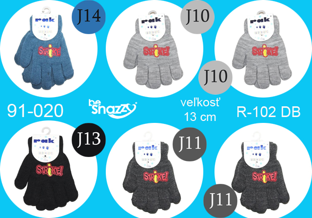 91-020 R102 DB detské rukavice 13 cm