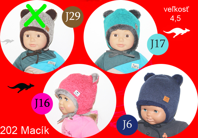 202 Macík 4 veľkosť