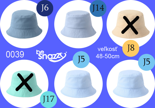 0039 Klobúk hladký 48-50 cm