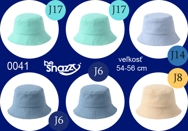 0041 Klobúk hladký 54-56 cm