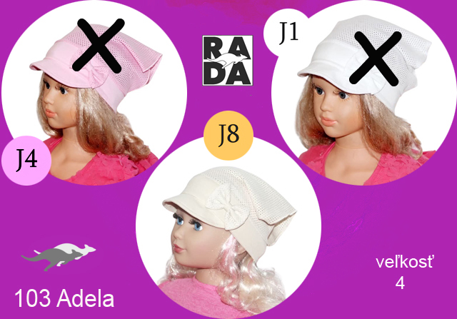 103 Adela 4 veľkosť