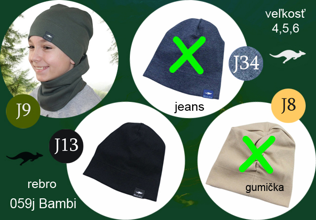 059j Bambi rebro 4 veľ.46-48 cm