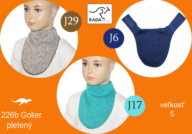 226b Golier pletený