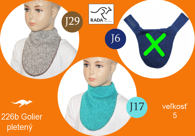 226b Golier pletený