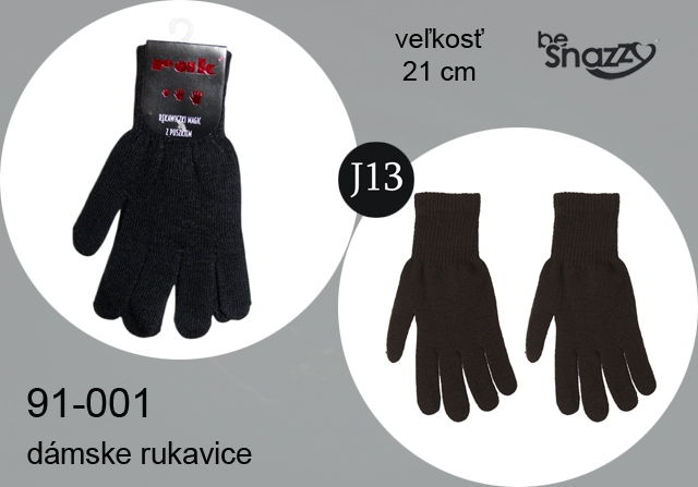 91-001 Rukavice dámske