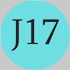 J17 svetlý tyrkis