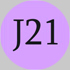J21 svetlo fialová