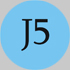 J5 svetlo  modrá